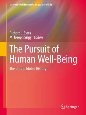 cover image of The Pursuit of Human Well-Being